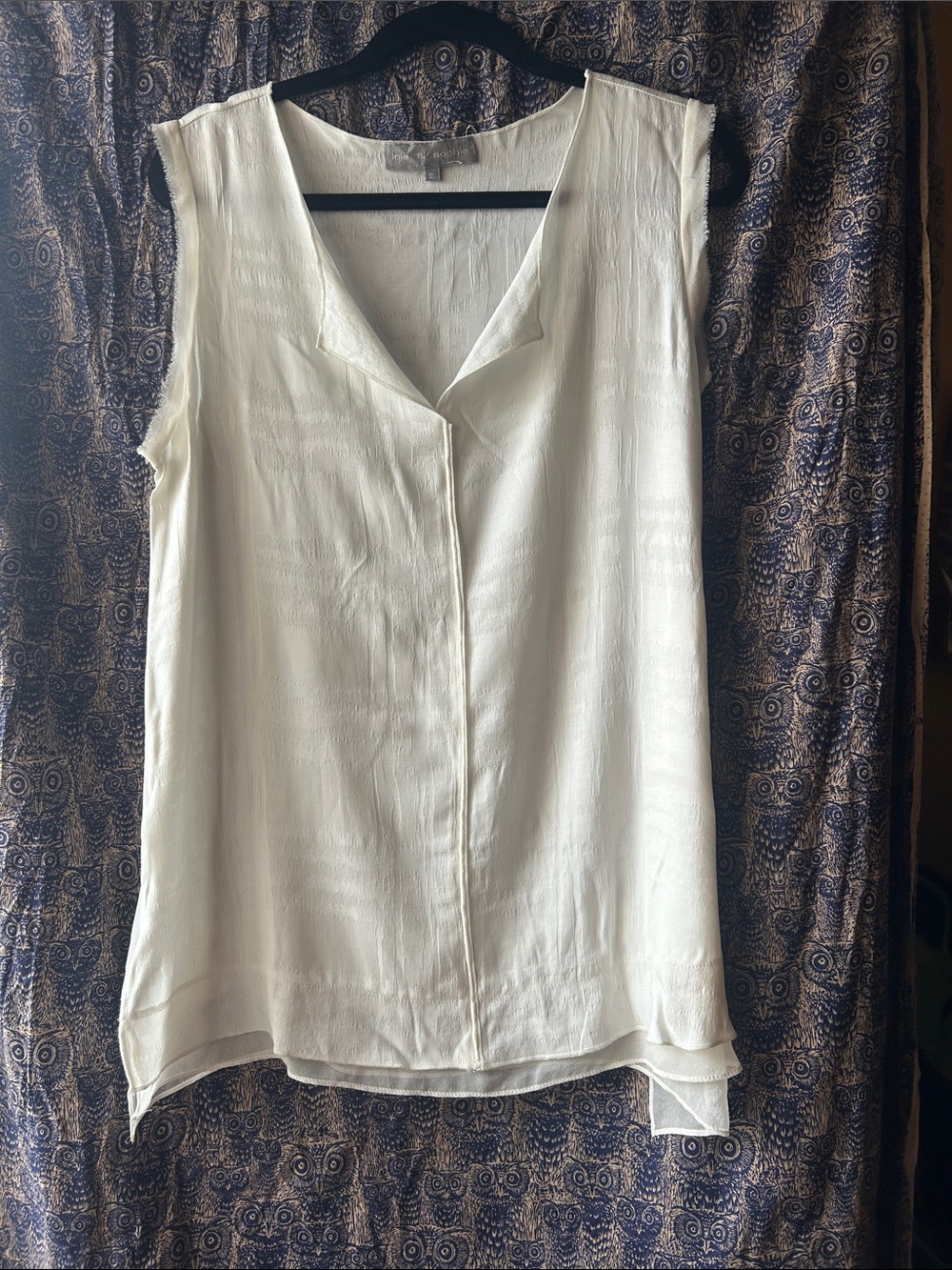 Lola & Sophie silk sleeveless top